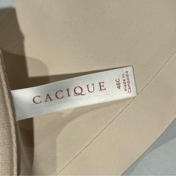 Cacique Totally Smooth Full Coverage Front-Close bra 46C - Picture 8 of 8